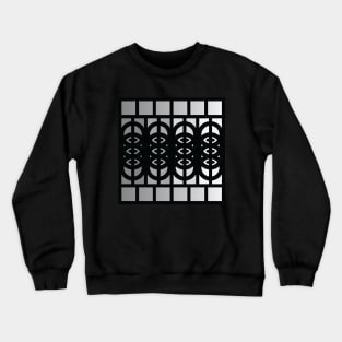 “Dimensional Cloning” - V.1 Grey - (Geometric Art) (Dimensions) - Doc Labs Crewneck Sweatshirt